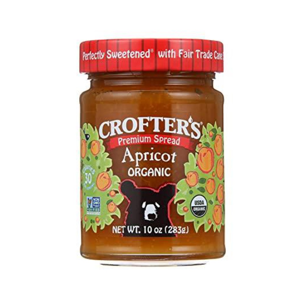 Crofter's Premium Apricot Spread 10oz