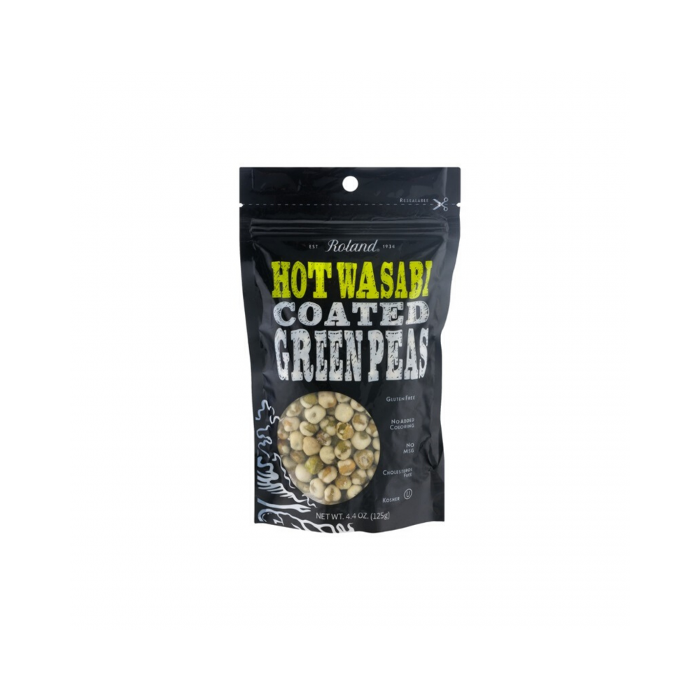 Roland Hot Wasabi Peas  4.4 oz