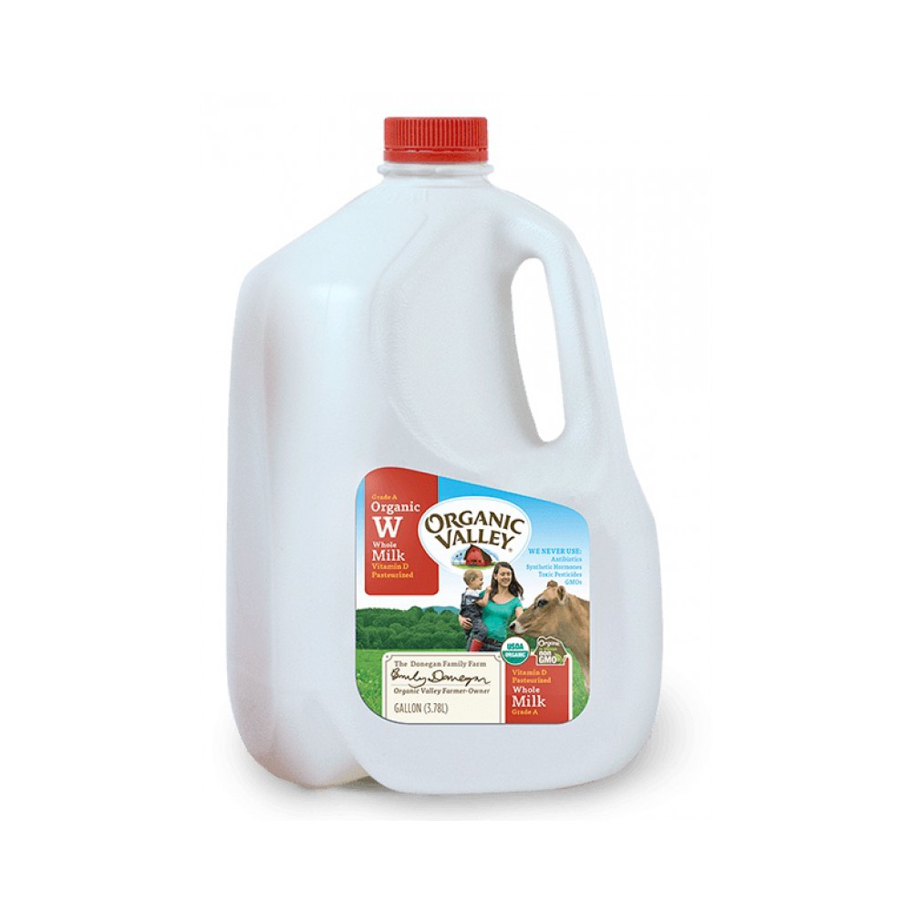 Milk organic whole 64oz