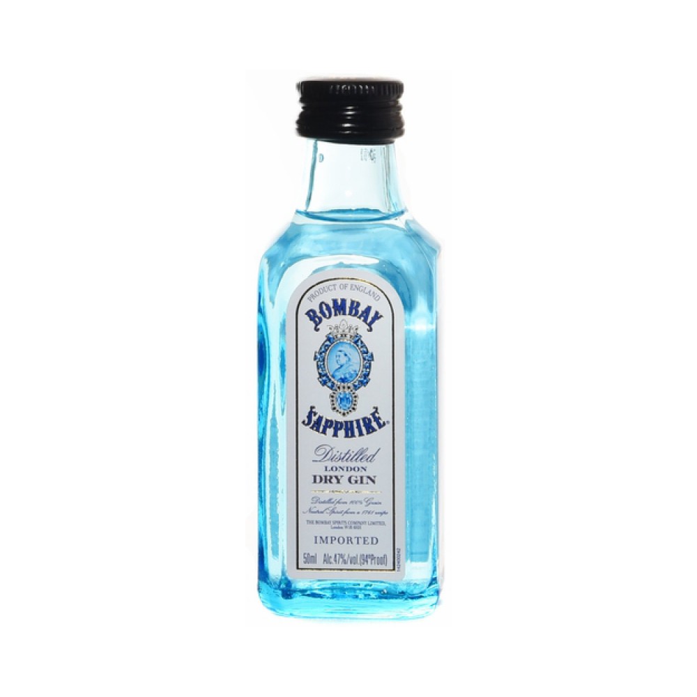 Bombay sapphire 120 x 50 ml