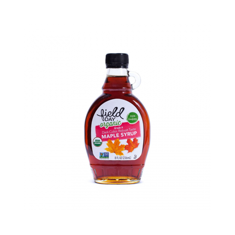 Field Day Organic Maple Syrup Grade A 8oz