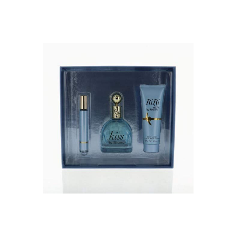 Rihanna kiss 3 pc  set edp 280ml