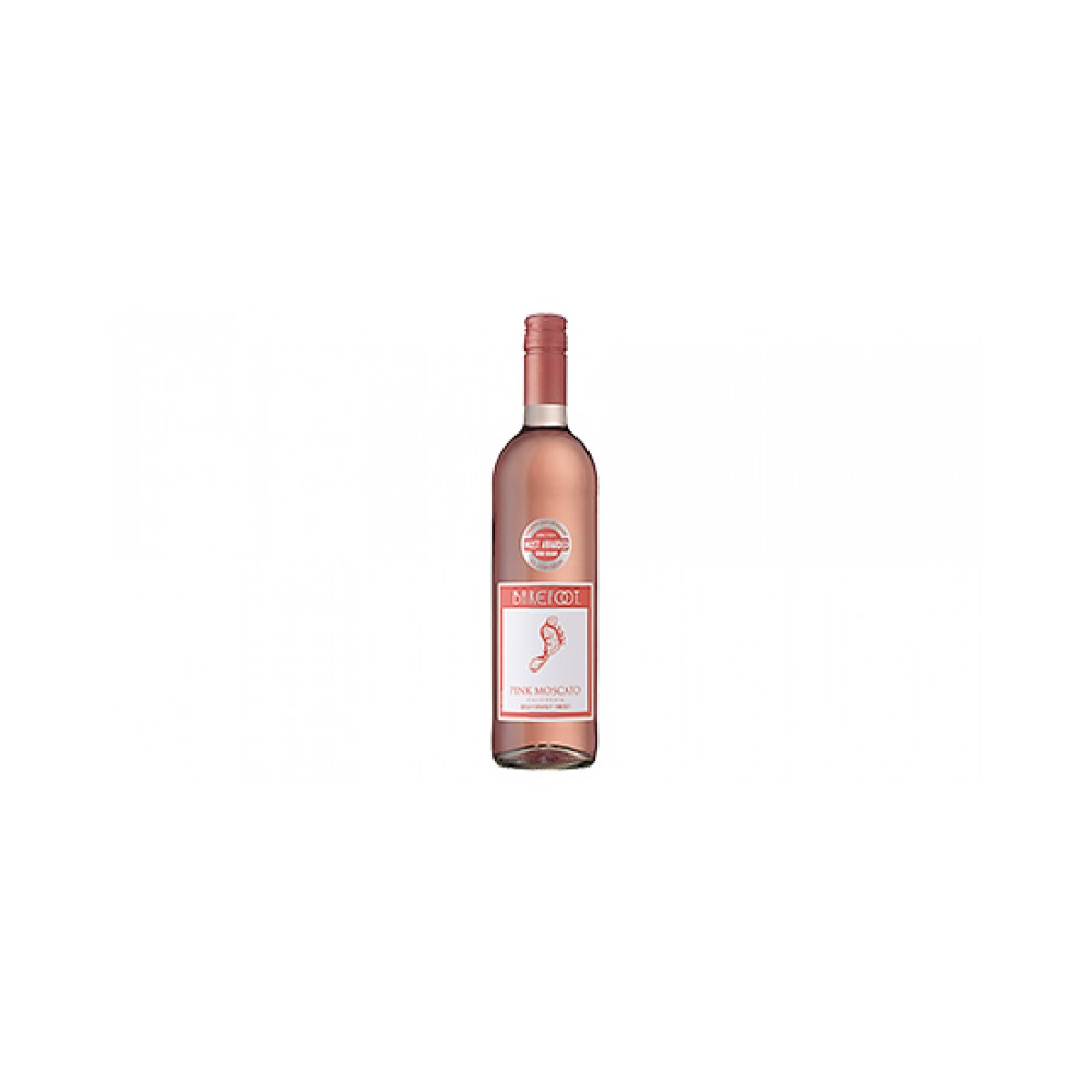 Barefoot pink moscato 750ml