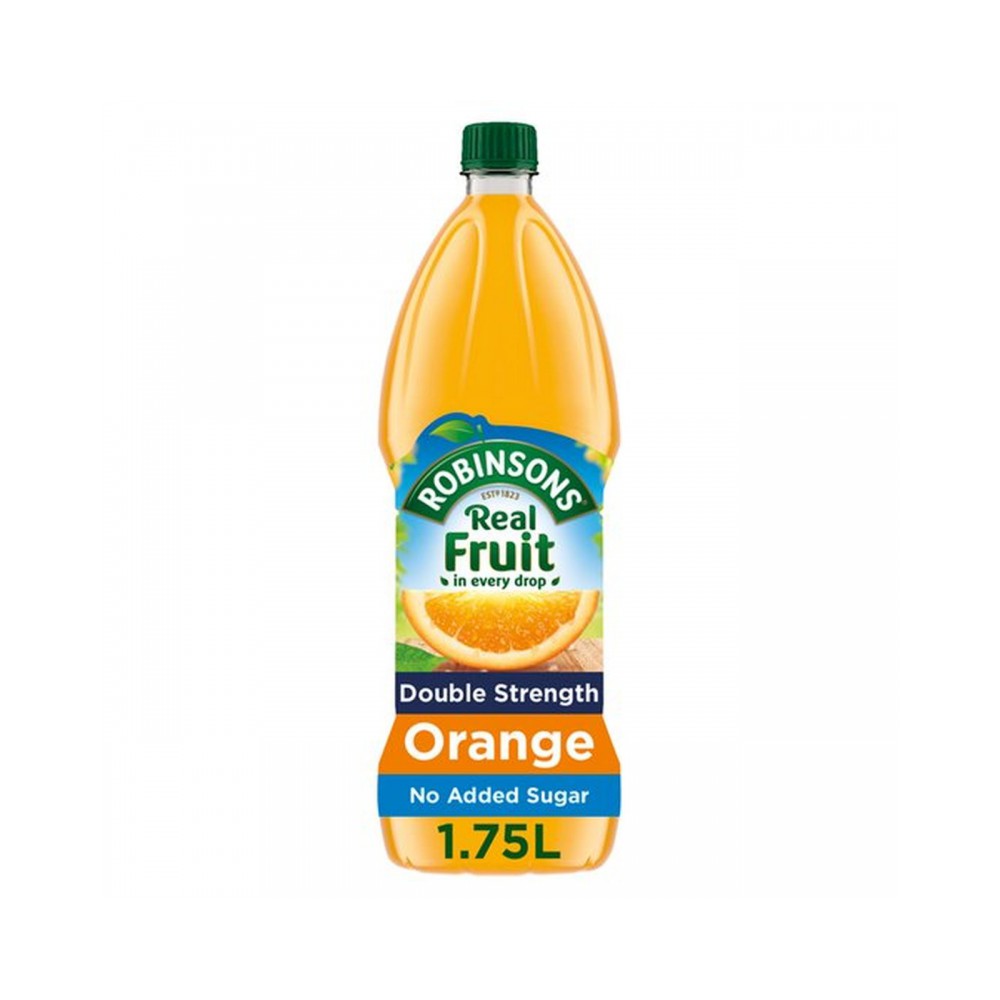 Robinson's Orange Double Concentrate No Added Sugar 1.75Ltr