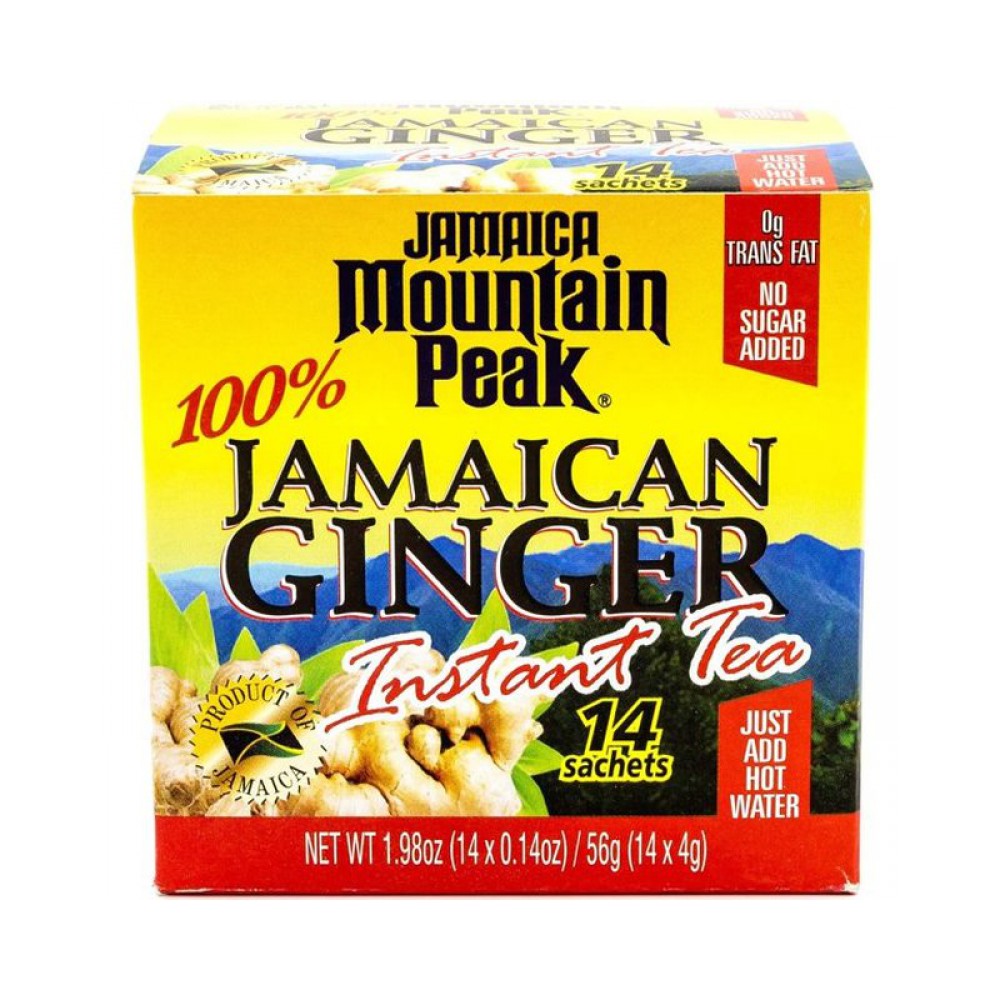 Mountain Peak Brand Jamaican Ginger Tea Bags (Unsweetened) 10s