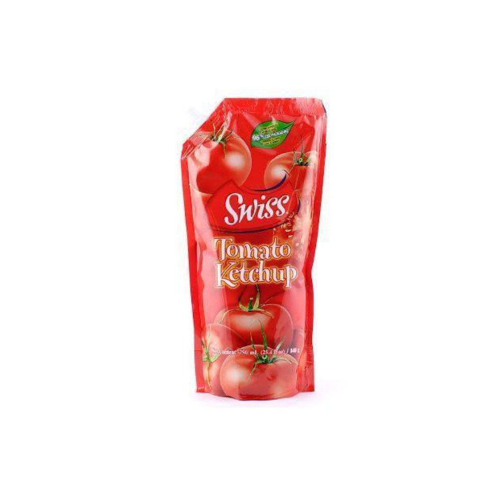 Swiss ketchup pouch 750ml