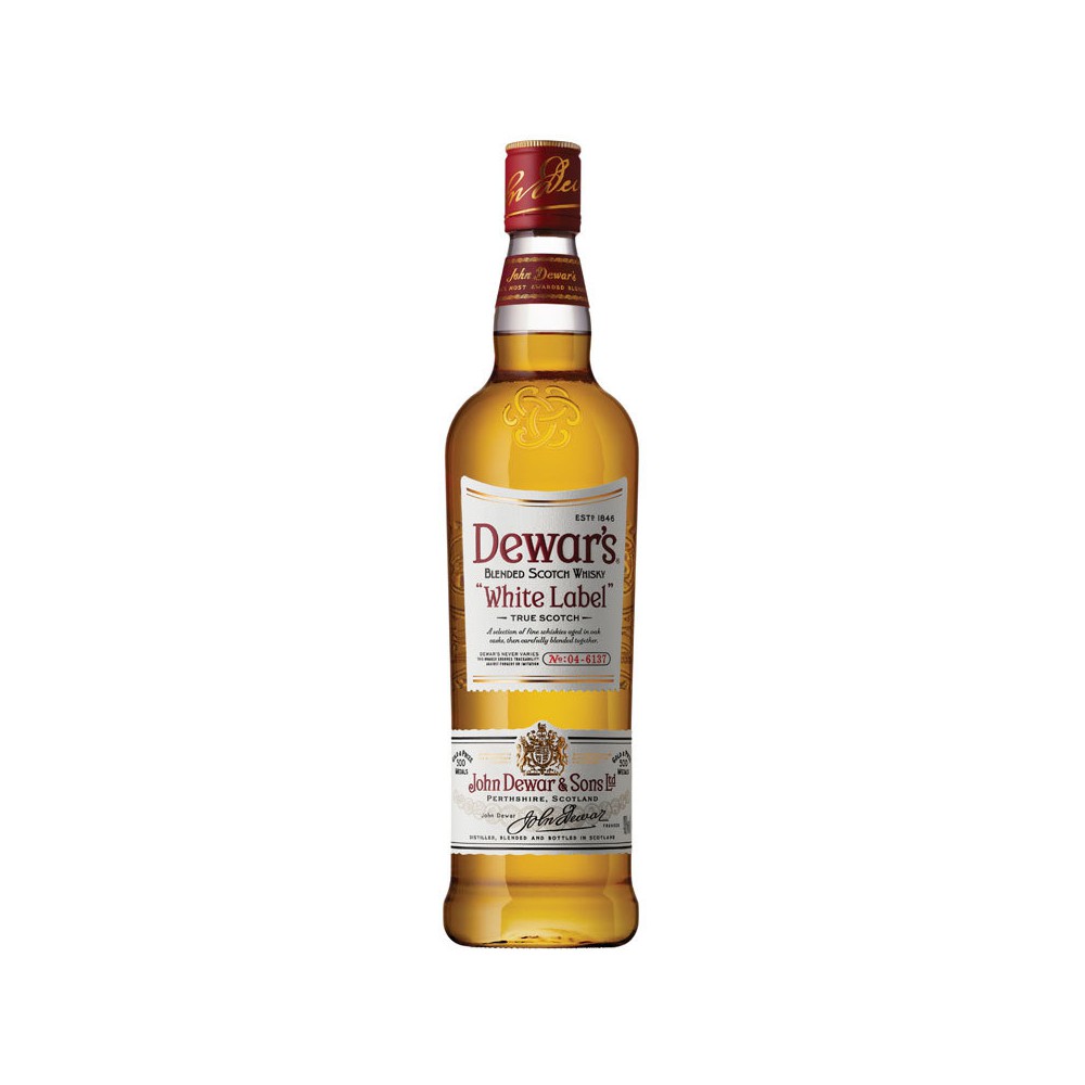 Dewar's white label 12 x 750 ml