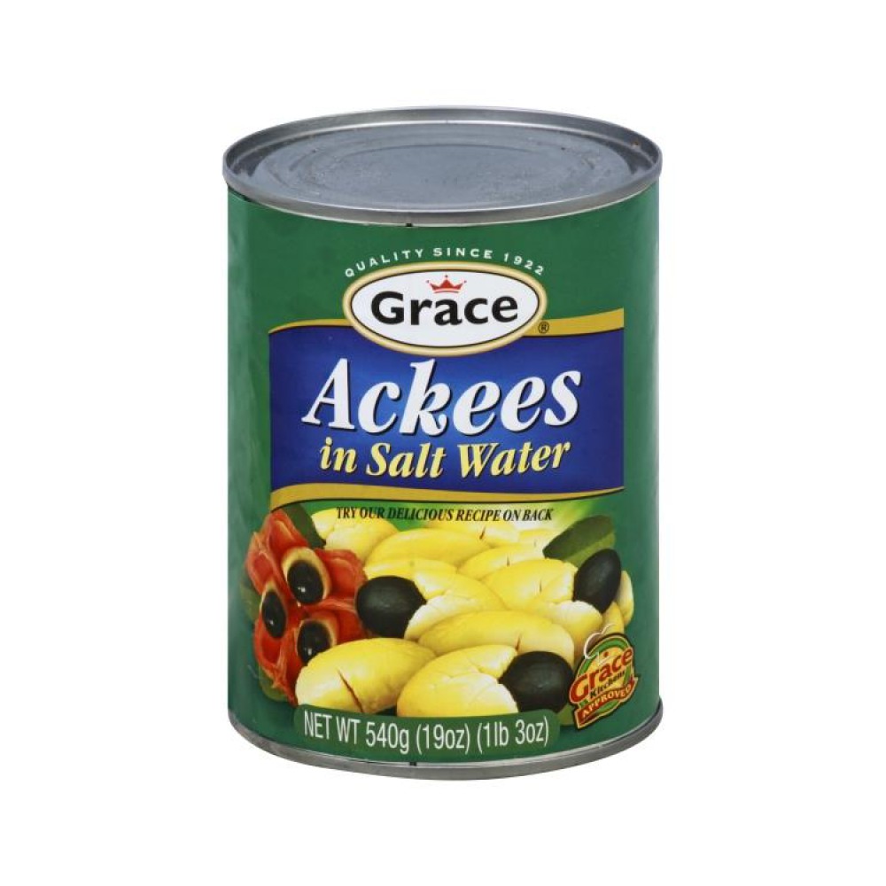 Grace Ackees in Salt Water 540g