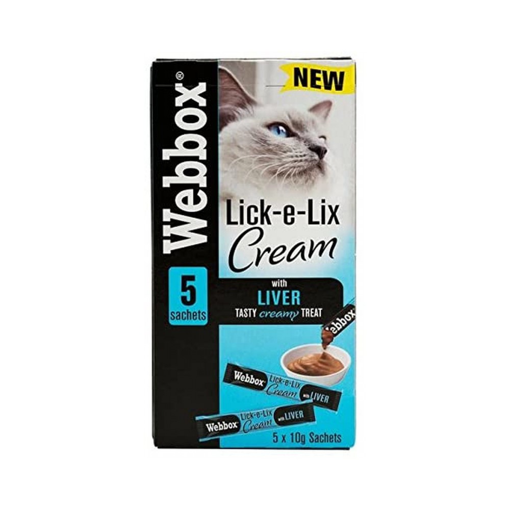 Webbox Lik E Lix Mousse Liver 5pk