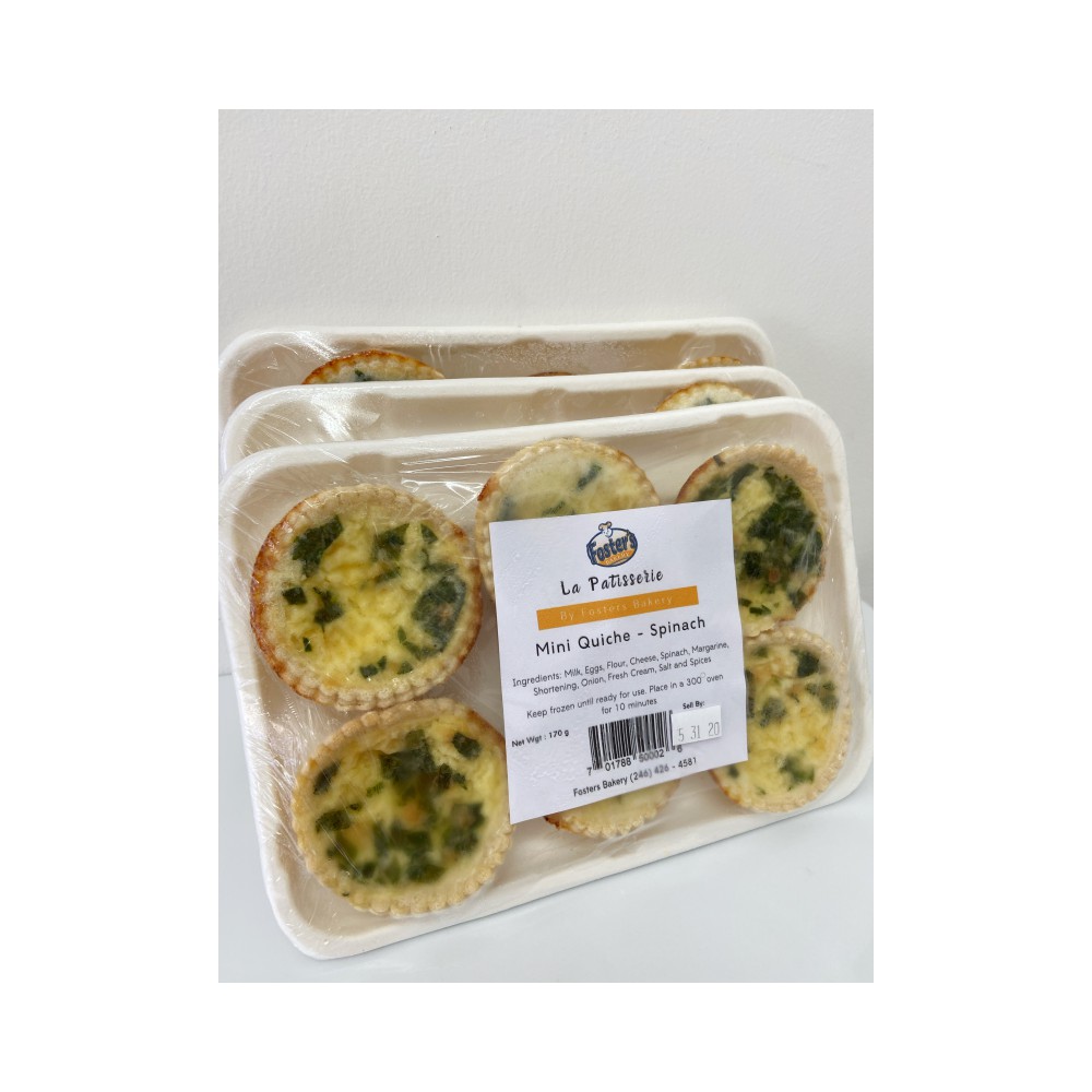 Mini Spinach Quiche (6)