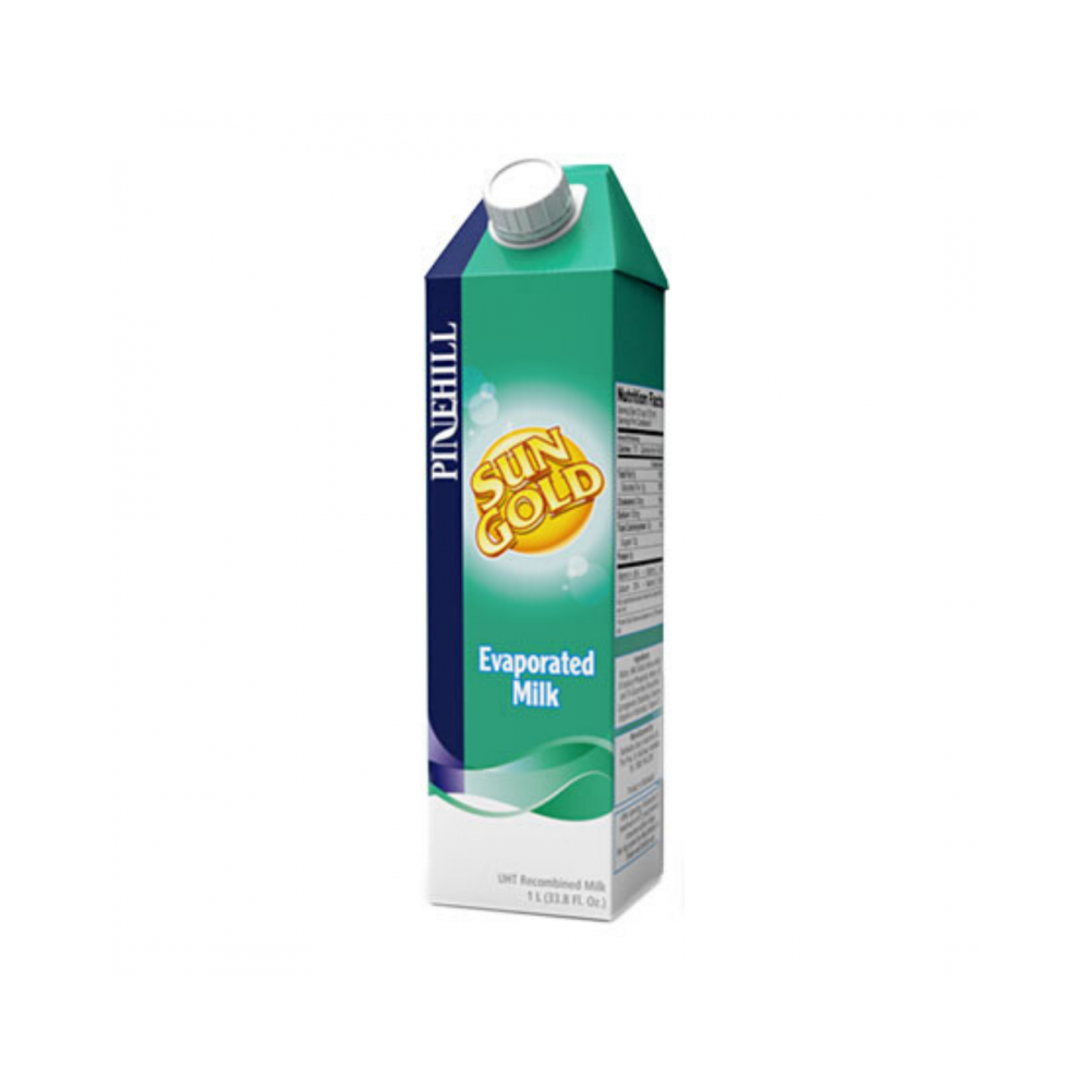 Sun gold evaporated milk 1l