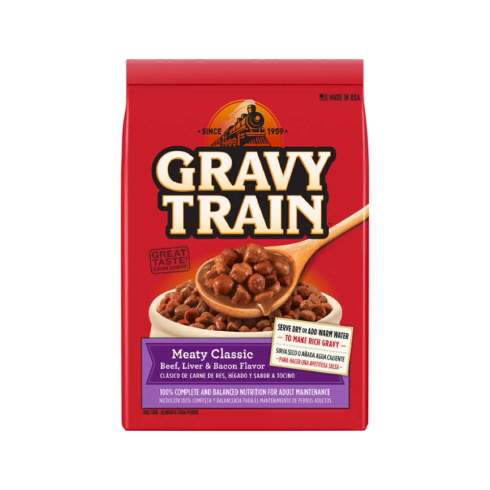 Gravy Train Canned Dog Food Meaty Ground Dinner  12 x 13.2oz                                                                  