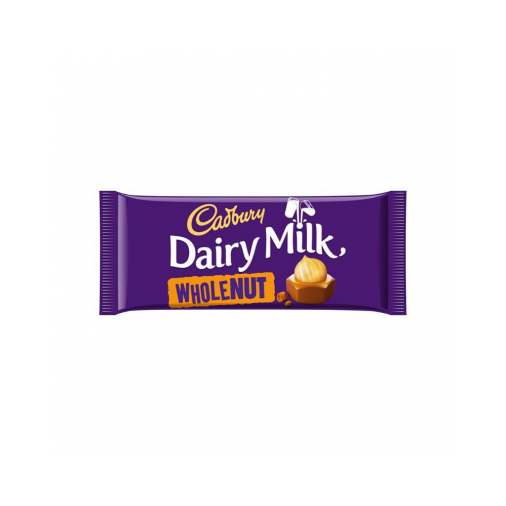 Cadbury Dairy Milk Whole Nut 120 g