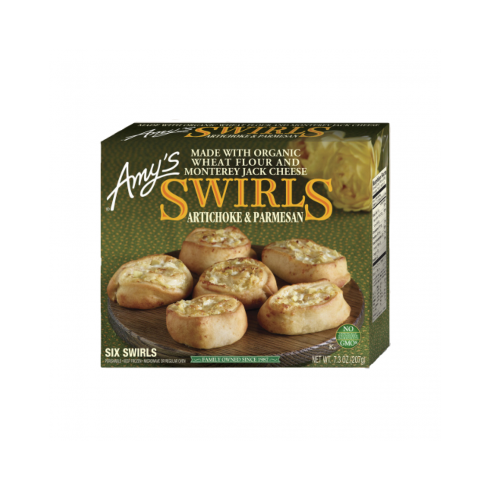 Amy's Parmesan Artichoke Swirls