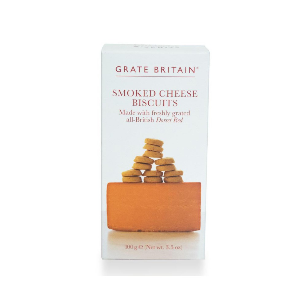 Grate Britain All British Smoked Cheese Crackers