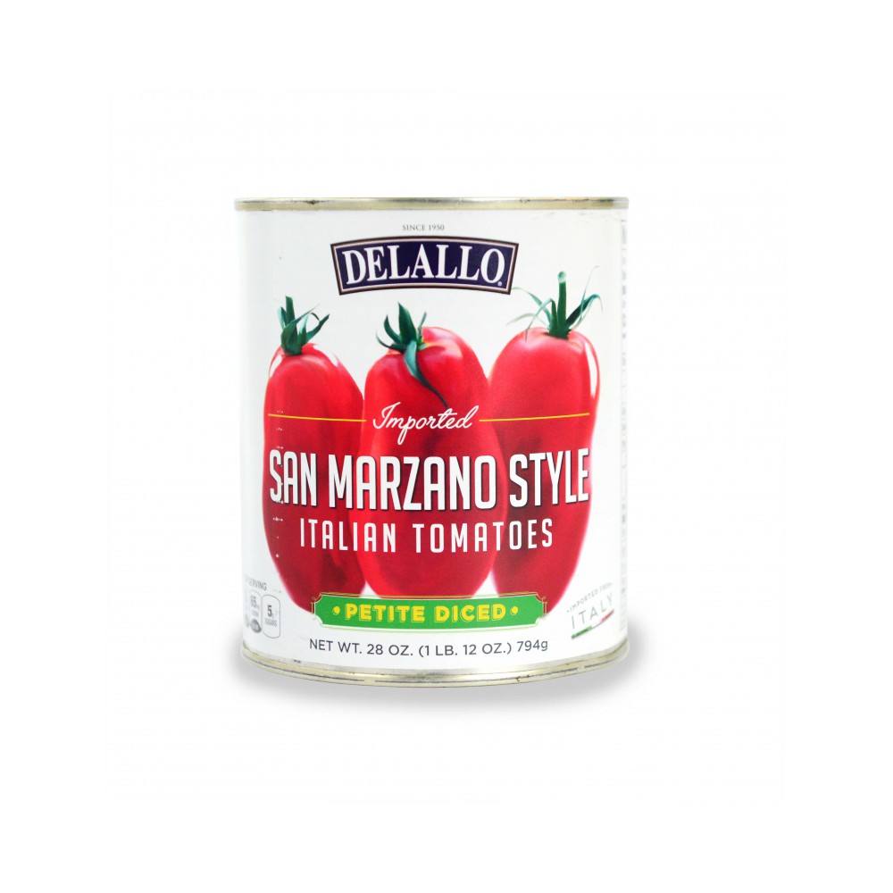 Delallo San Marzano Diced Tomatoes 28 oz