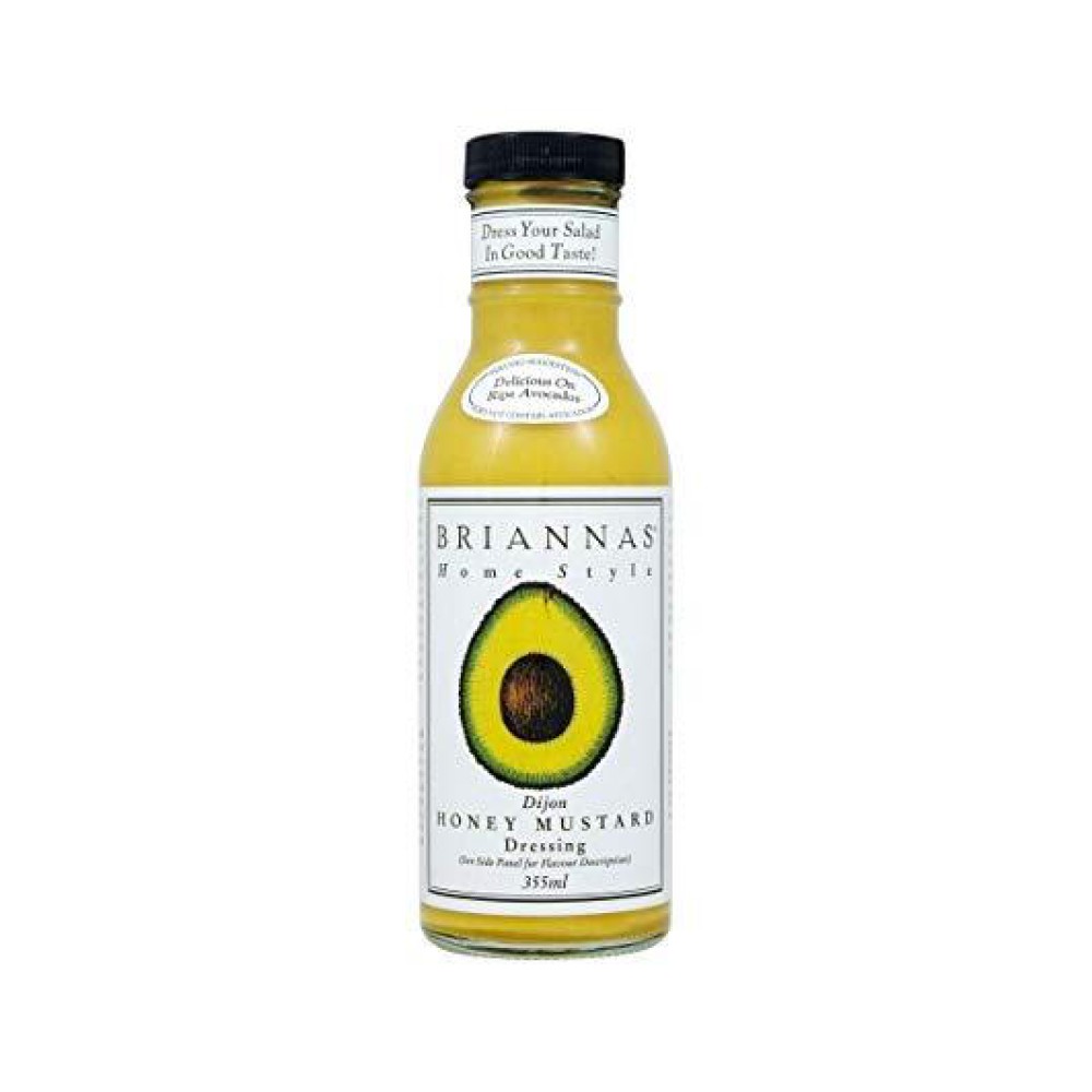 Briannas dijon honey mustard salad dressing 12oz